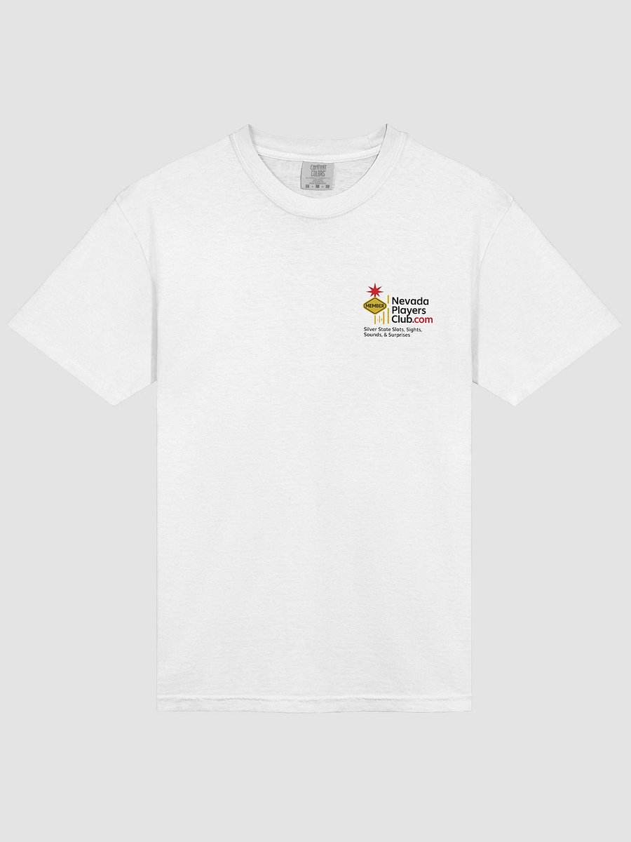 White Nevada Players Club Member T-Shirt product image (3)