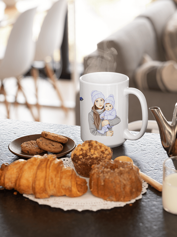 💙Sip in Style, Supermom!💙 (Blue eyes, Blonde hair) product image (1)