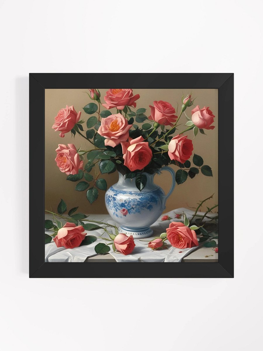 Pink Roses in Porcelain Pitcher product image (5)