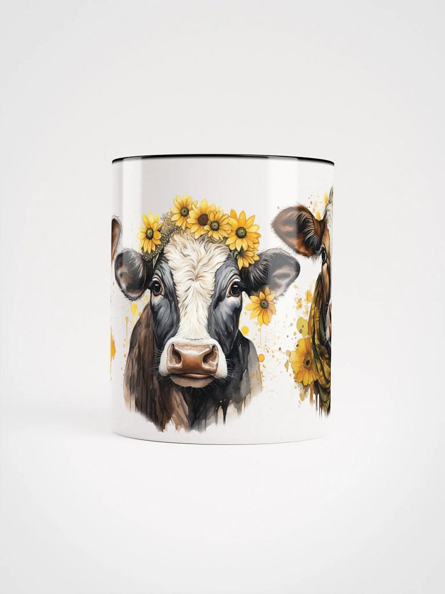 Sunflower Cow Accent Mug product image (5)