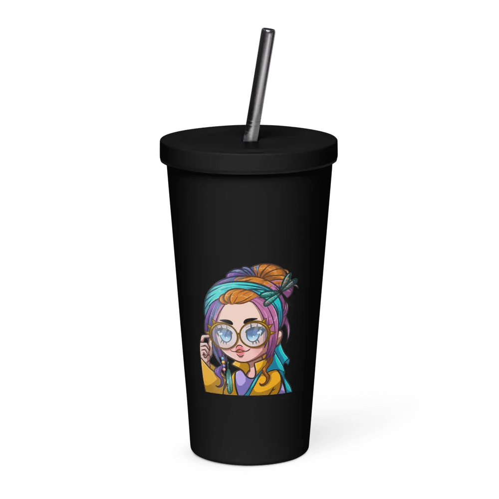 CinCityLive Insulated Tumbler w/Straw product image (1)