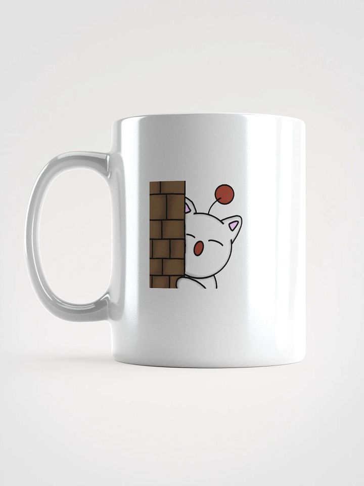 moogle peek white mug product image (1)