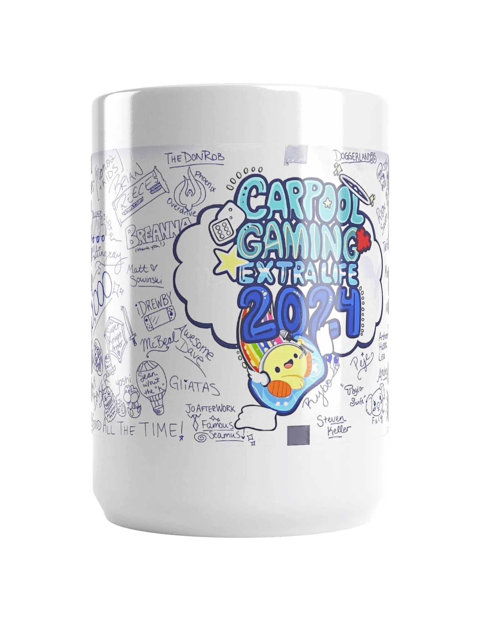 The Extra Life 2024 Banner Mug v1 product image (5)