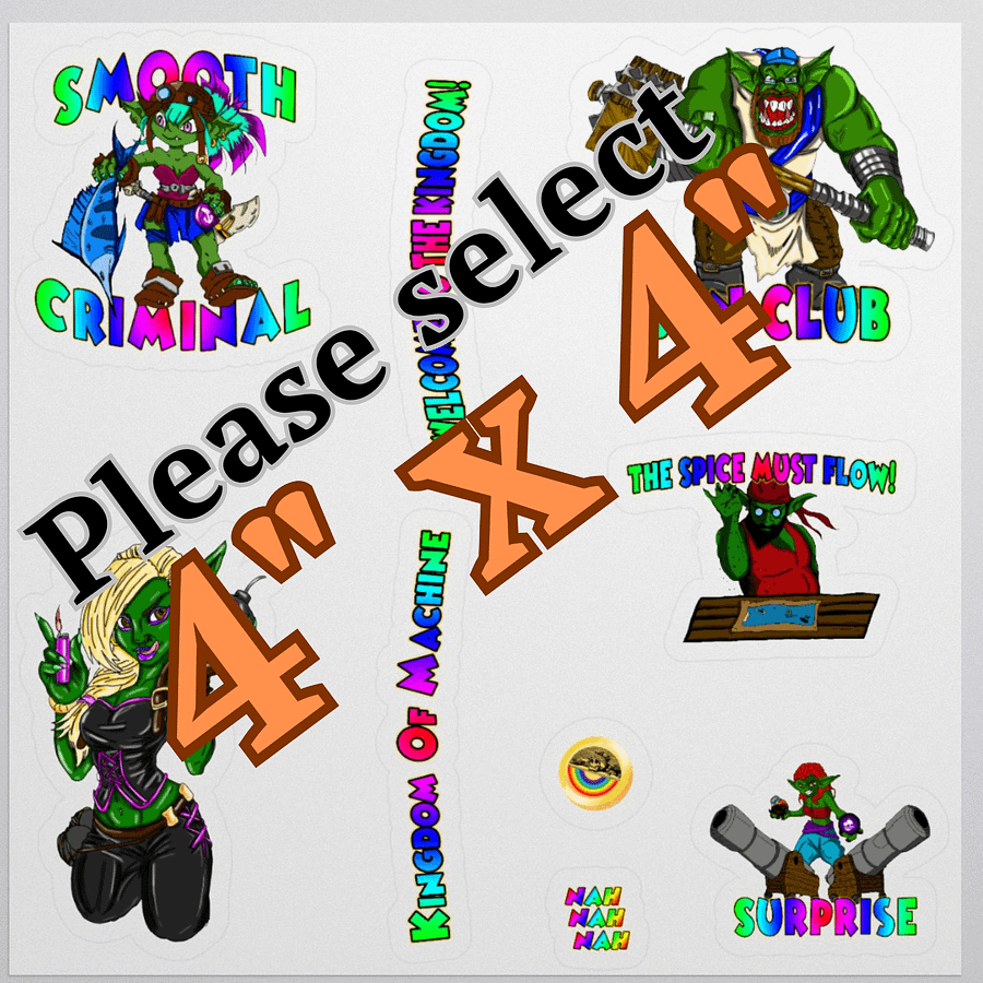 gobo sticker collection 1 product image (2)