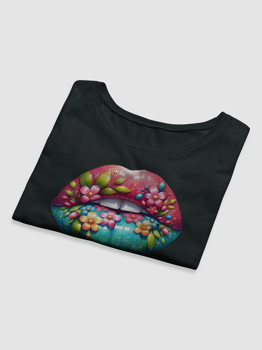 Blooming Lips Bella Canvas Crop Tee product image (8)