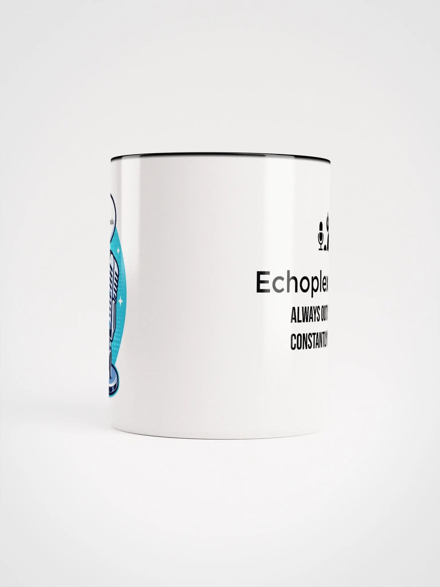 Tux Podcaster Logo Mug - Colored Handles product image (3)