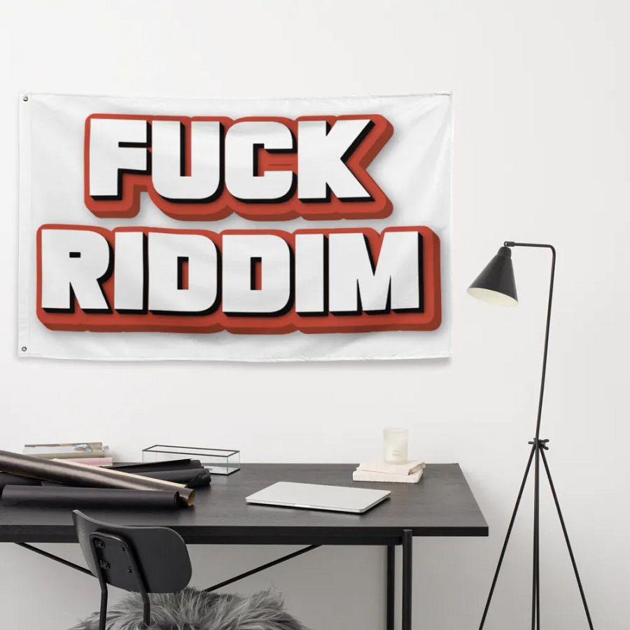 F*CK RIDDIM Flag product image (9)