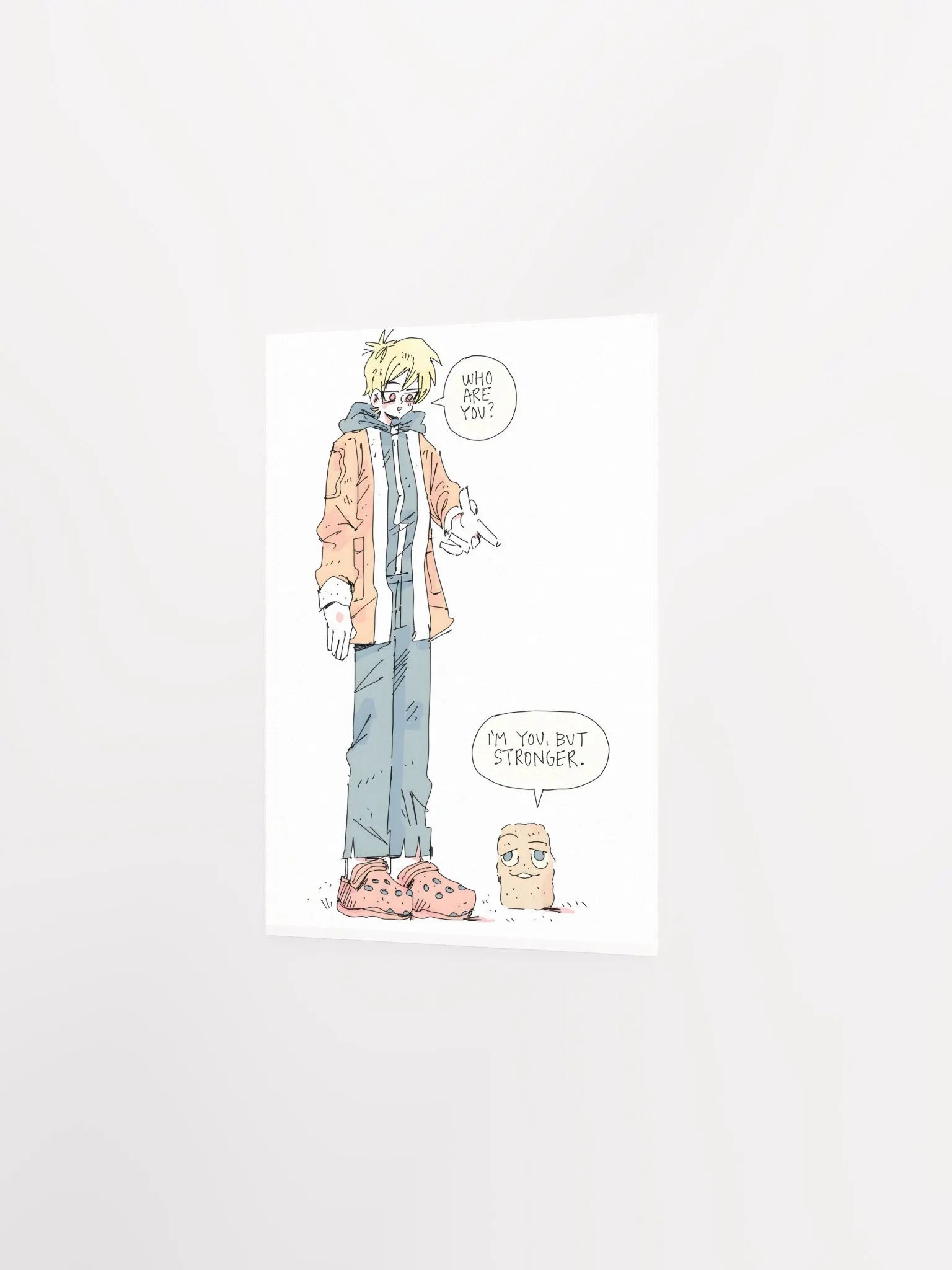 Im you but stronger print product image (4)