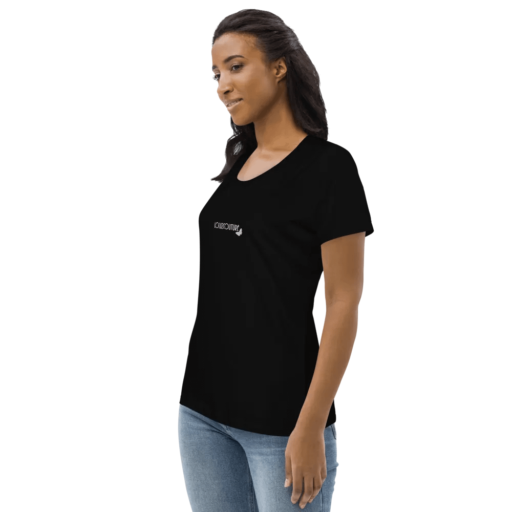 LOLUZCOUTURE Embroidered Organic Fitted Tee product image (12)