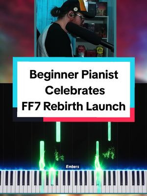 Beginner Pianist Celebrated Rebirth Launch with FF7 Medley #FF7R #Piano @SquareEnix thank you for such an amazing game!