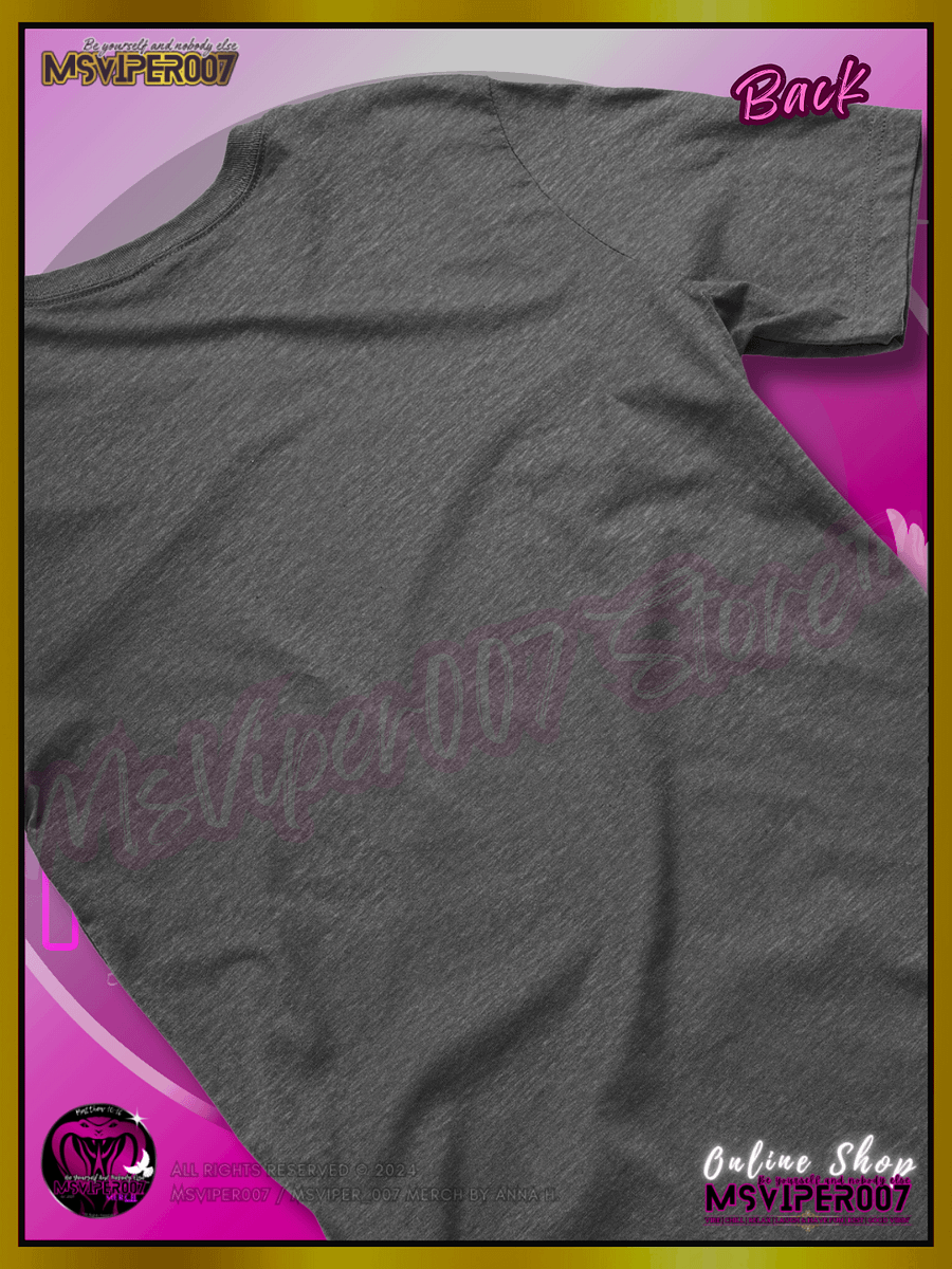 T-Shirt - MsViper007's "Warrior Spirit" (royal pink) - Comfort T-shirt By Anna H. product image (4)