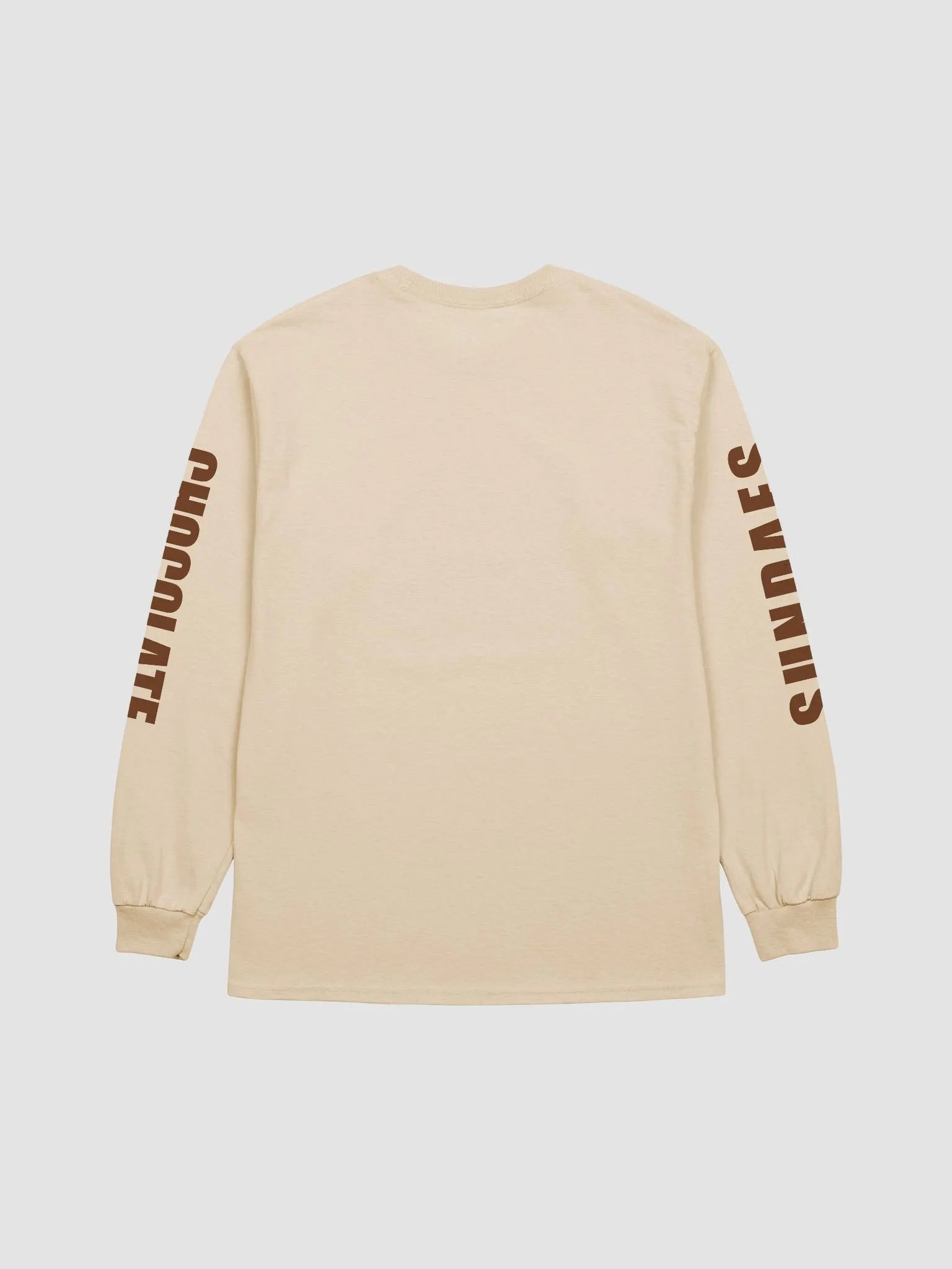 Chocolate Sundaes Classic Long Sleeve (Color Text) product image (4)