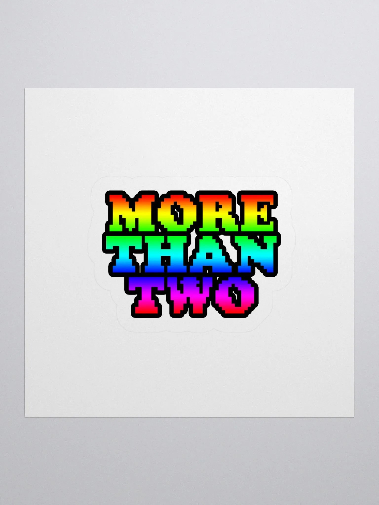 More than Two - Sticker product image (2)