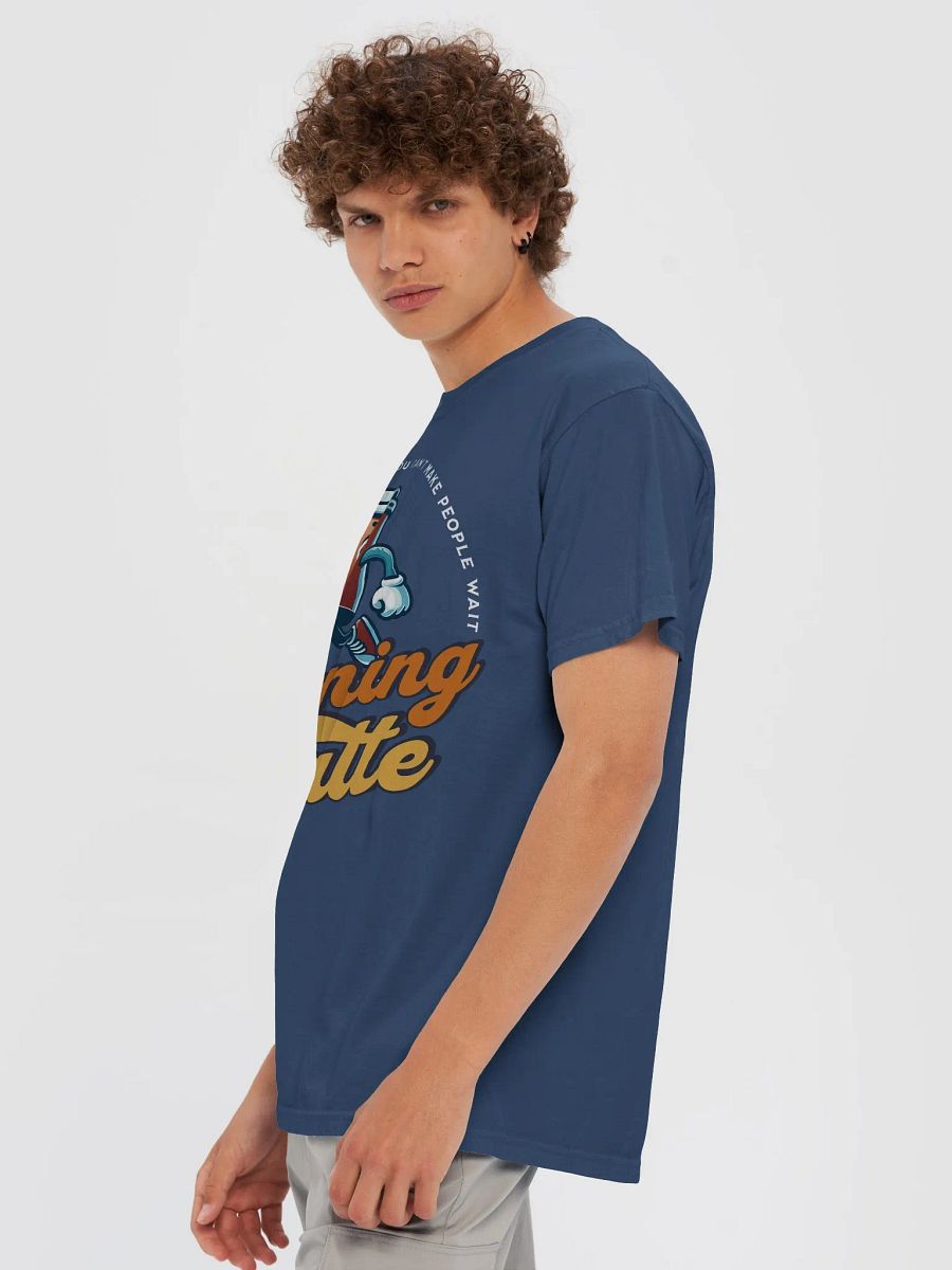 Running Latte Character T-Shirt product image (6)