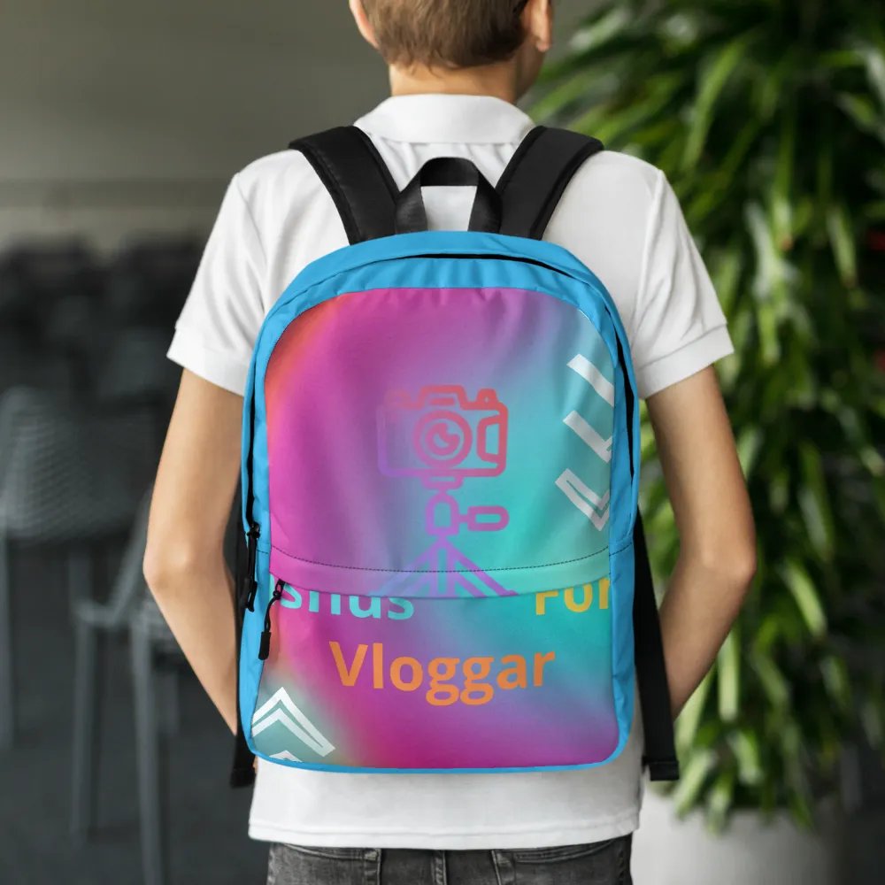 Rasmus Fors Vloggar ryggsäck product image (7)
