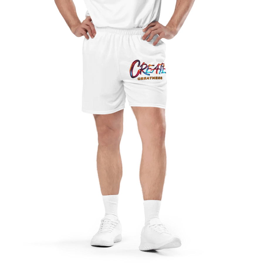 Create Greatness Mesh Shorts product image (1)
