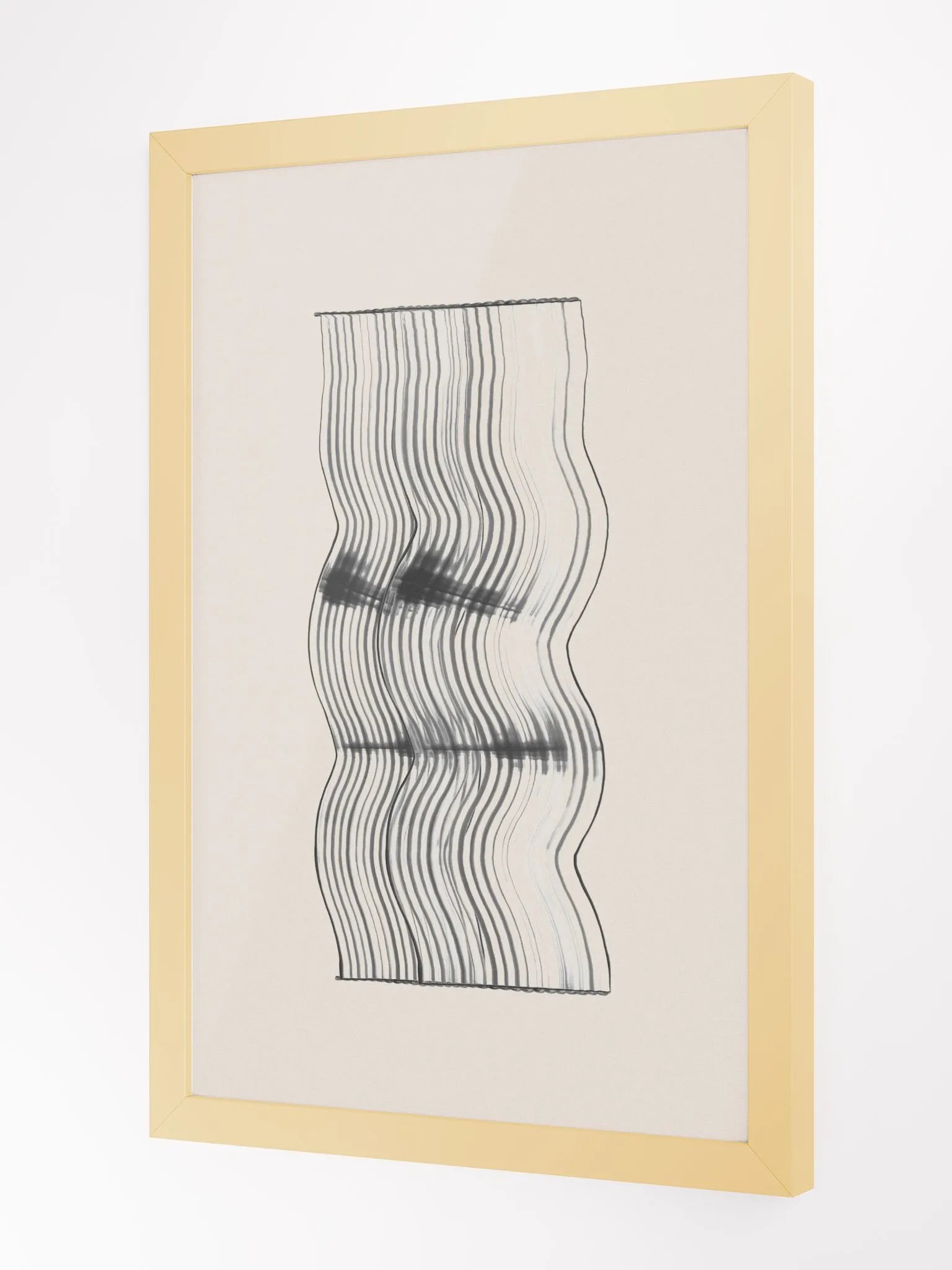 Flowing Motion Framed Poster | Modern Abstract Wall Art product image (5)