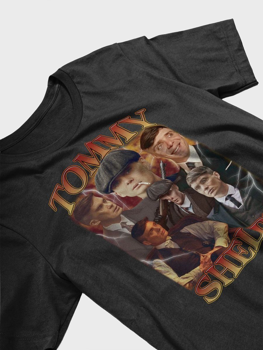 Vintage Tommy Shelby Black T-Shirt product image (3)