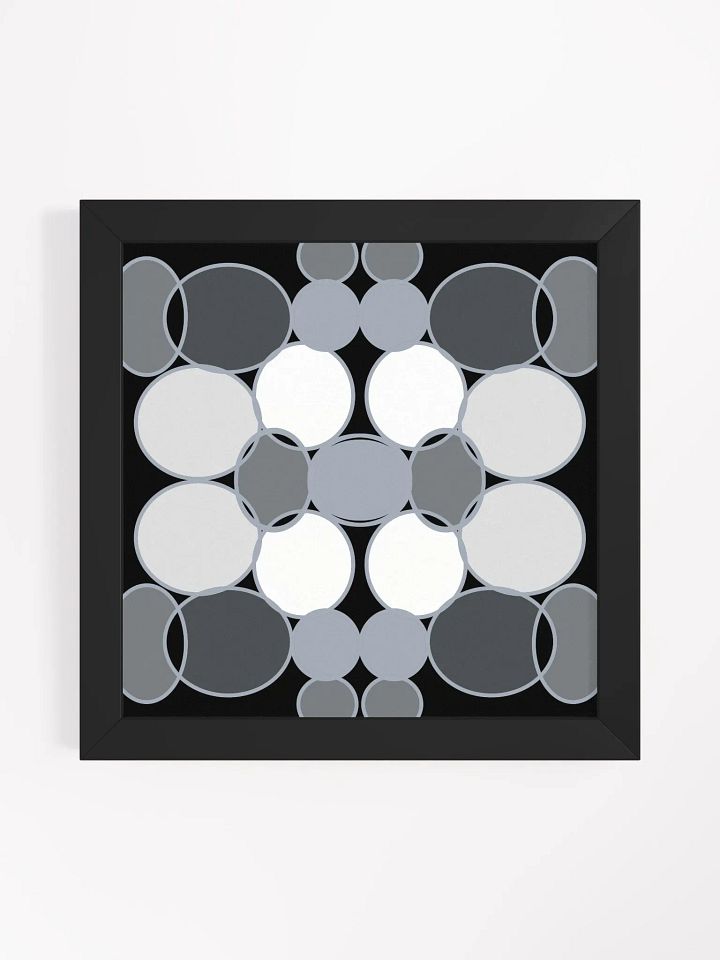 Black white and grey Matte Poster product image (3)