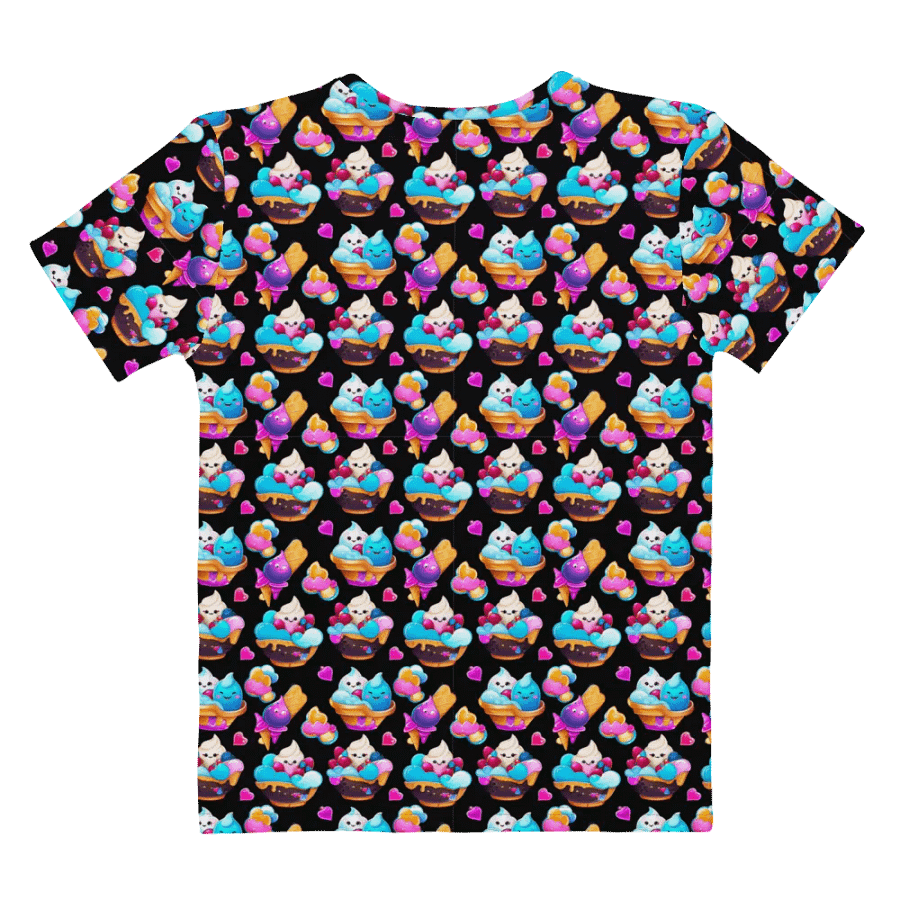 Colorful Ice Cream All Over Print T-shirt product image (9)