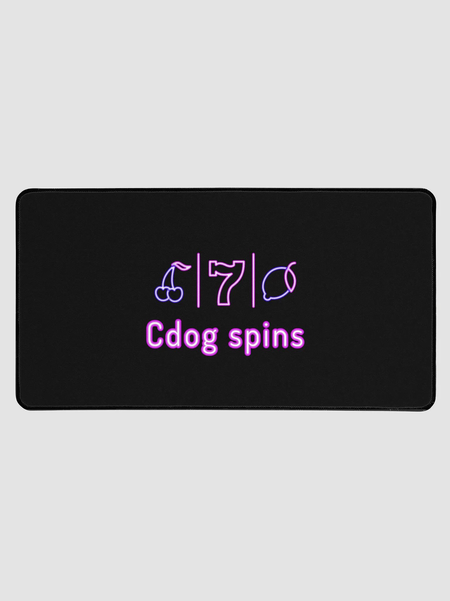 Cdog Spins Desk Mat product image (1)