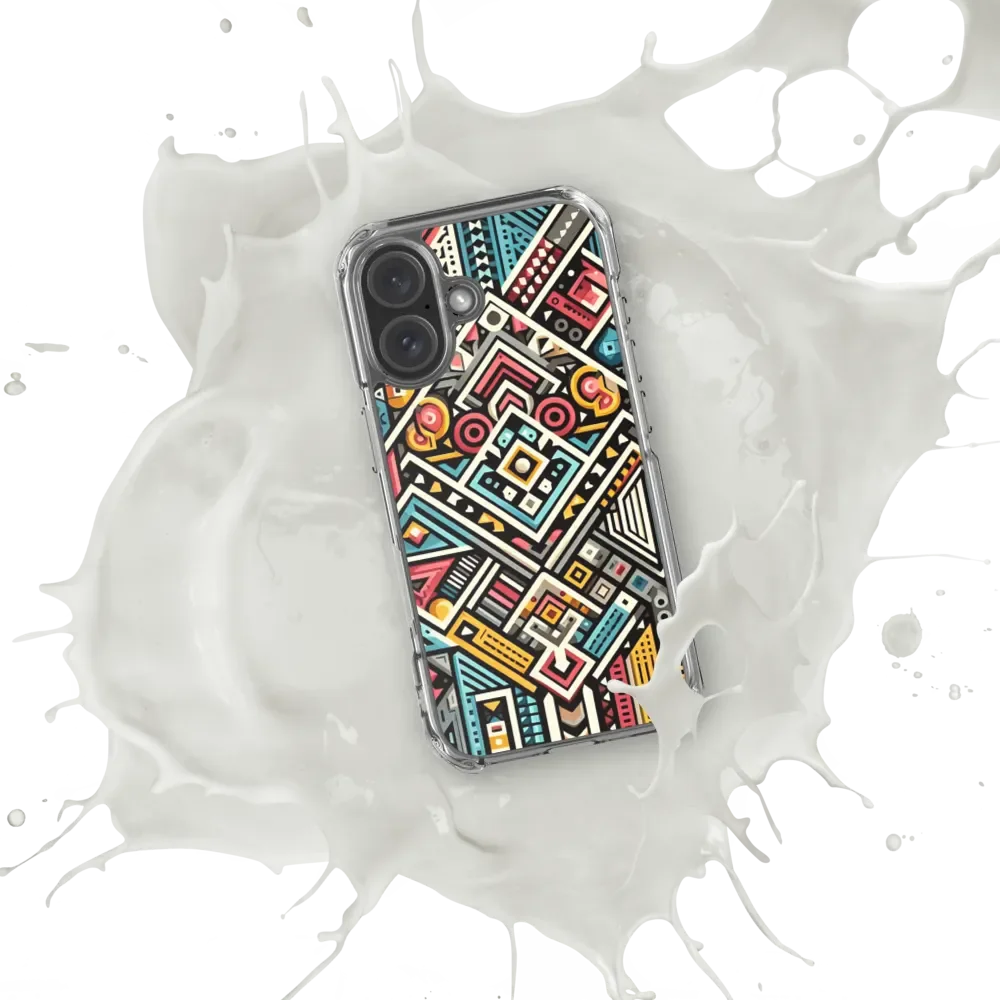 Geometric Fusion iPhone® Case product image (387)