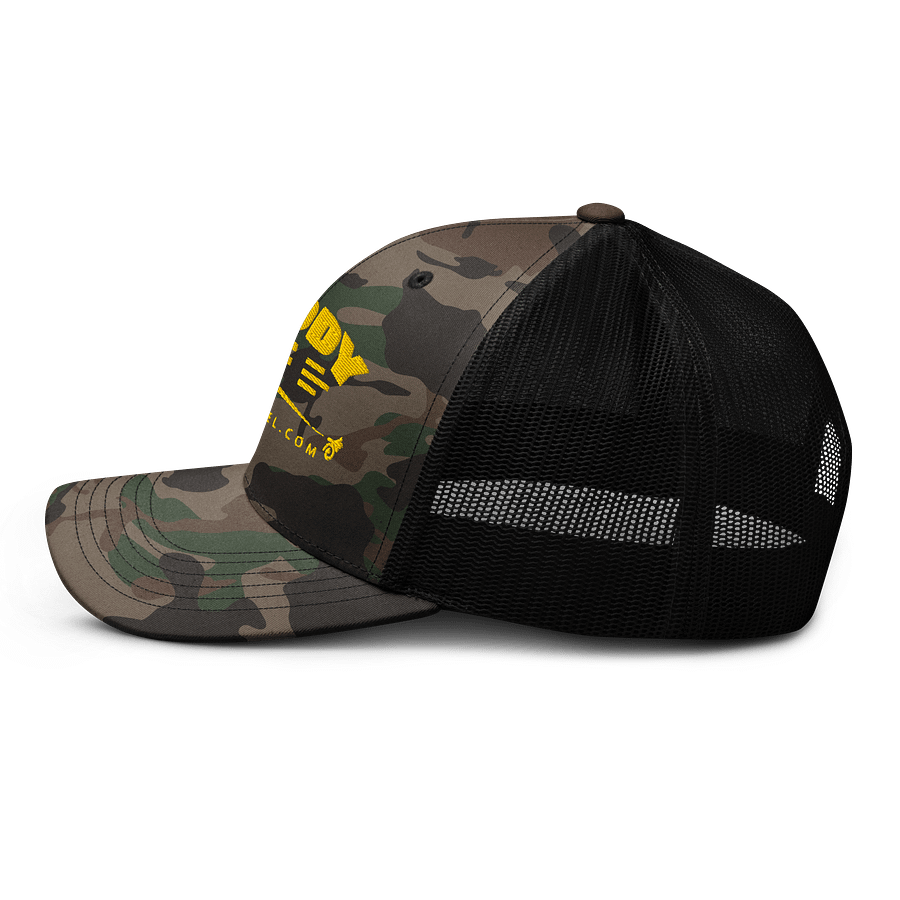 [Buck Angel Shop] Daddy AF - Camo Embroidered Trucker Hat product image (5)