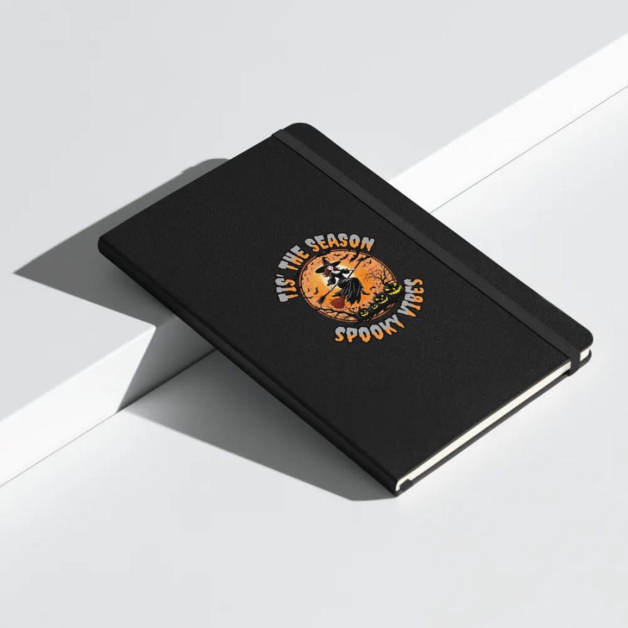 Tis The Season Spooky Vibes Hardcover Notebook product image (8)