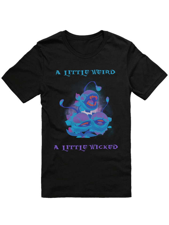 A Little Weird A Little Wicked Tee | Cute Creepy Plant Monster product image (1)