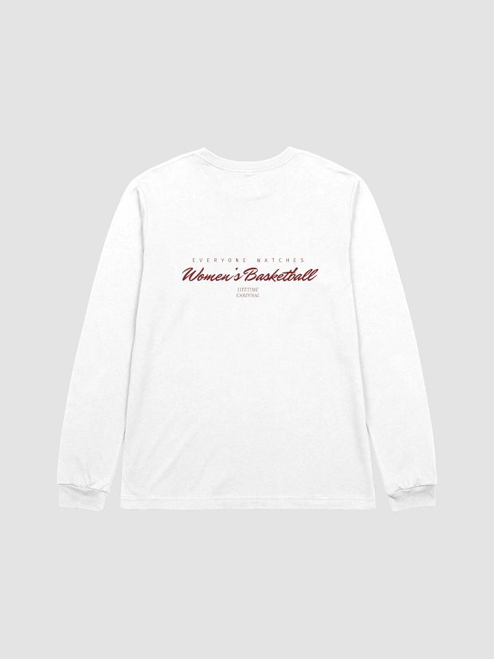 Everyone Watches Women's Basketball Long Sleeve - Modern Logo product image (2)