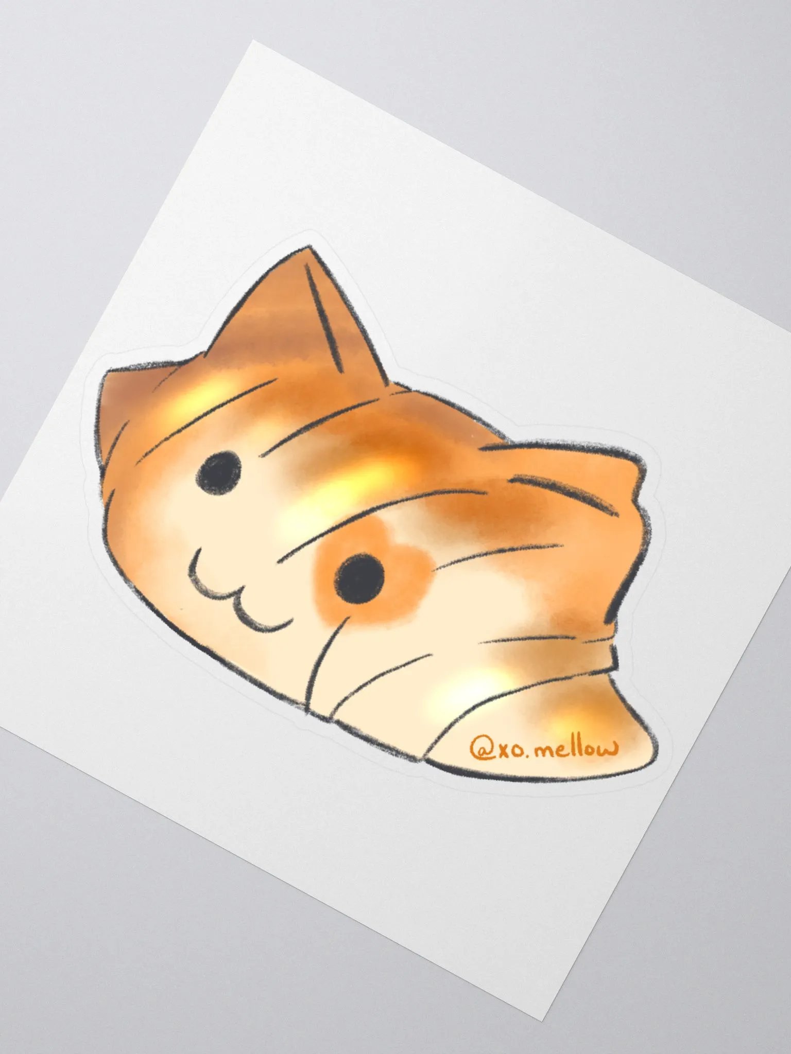 Croissant Mellow Sticker product image (1)