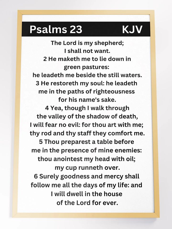 Psalms 23 product image (7)