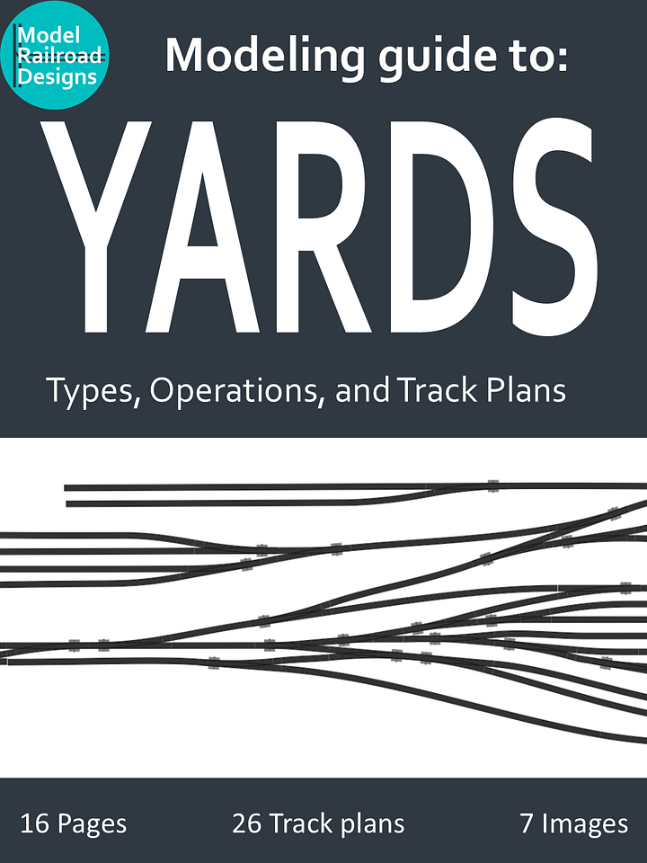 Guide to Model Railroad Yard Designs -Types, Operations, and Track Plans product image (1)