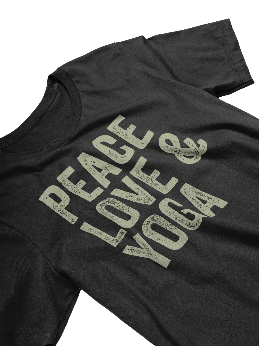 Peace Love And Yoga T-Shirt product image (3)