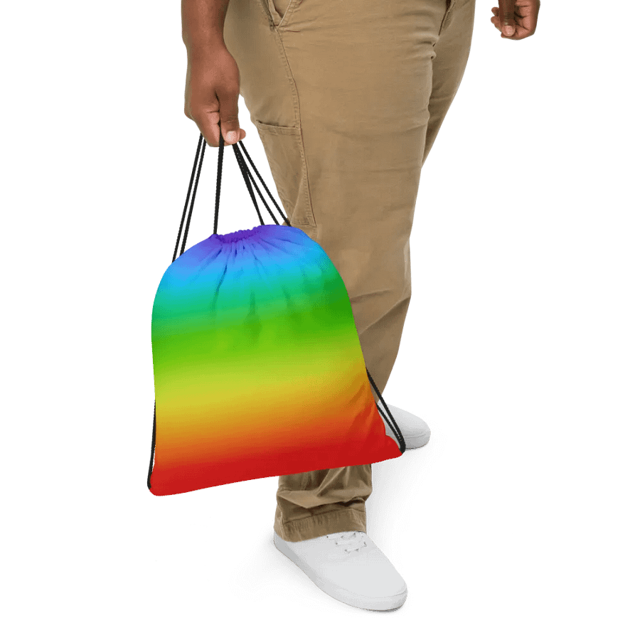 Rainbow Drawstring Bag product image (5)