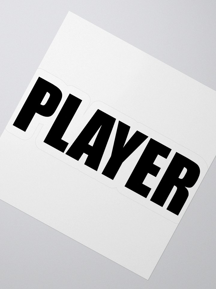 Player Sticker product image (2)