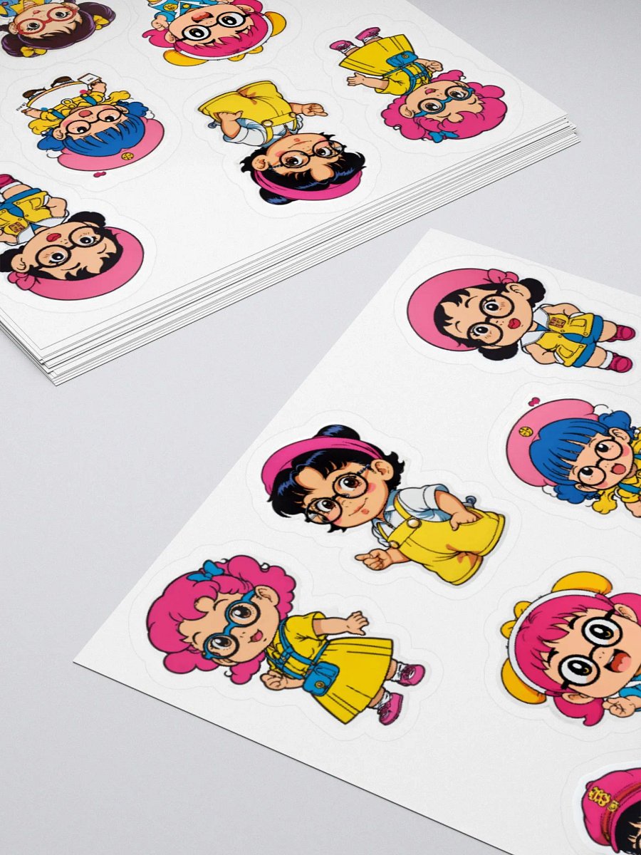 Dr. Slump Arale Chan type Cut Stickers product image (10)