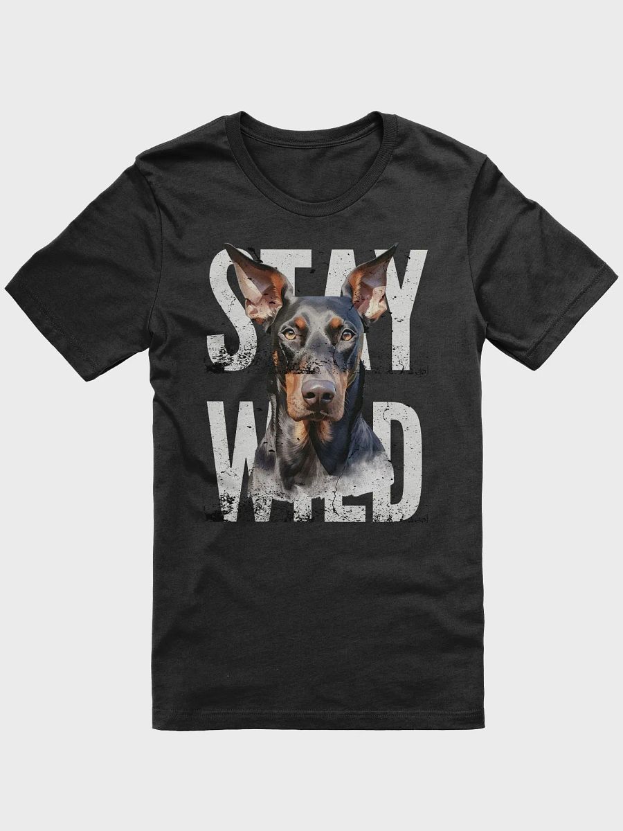 Stay Wild Doberman Regular Fit T-shirt product image (6)