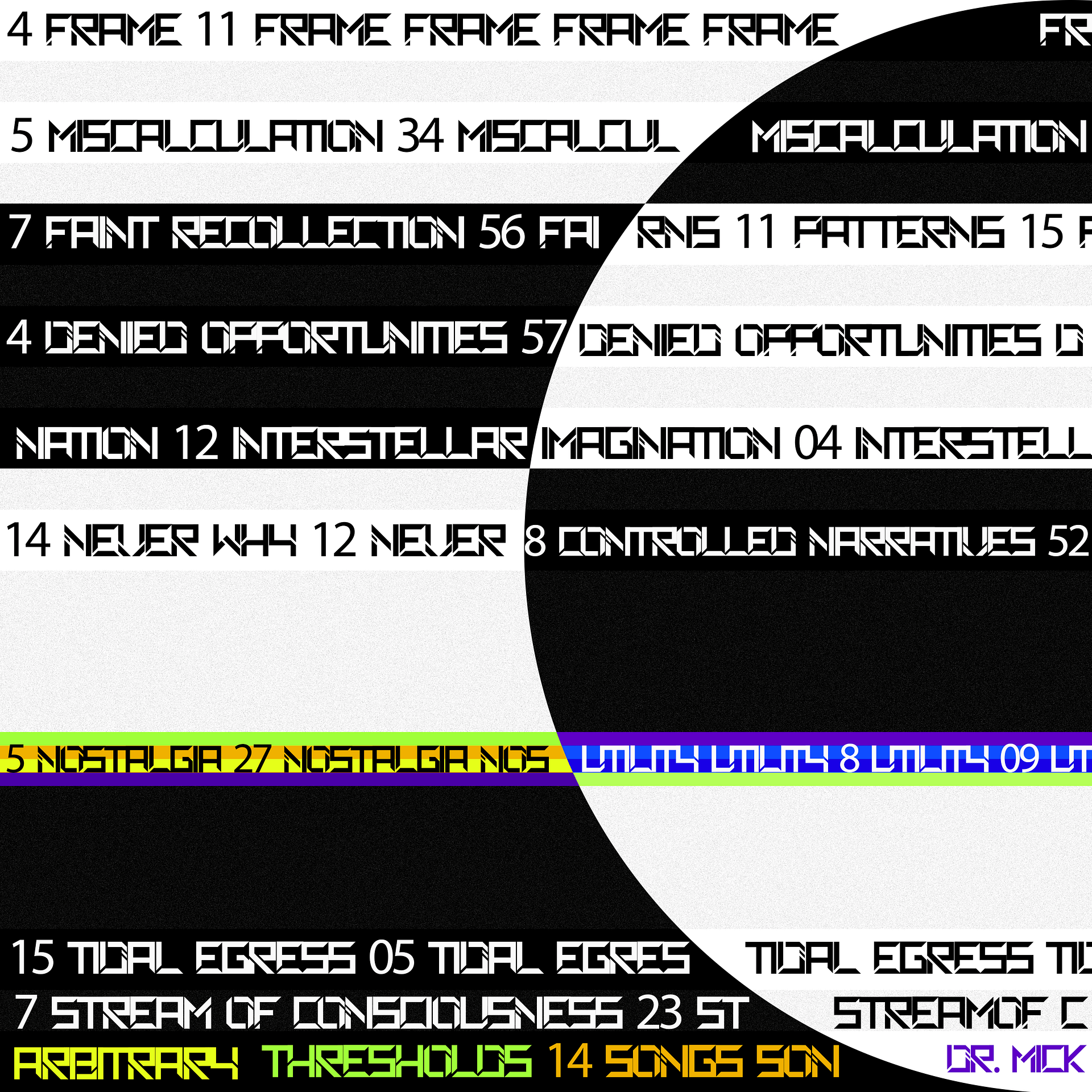 Arbitrary Thresholds (Digital Album) product image (2)