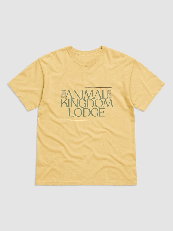 Zebra Zenith: Animal Kingdom Lodge Disney Resort Collection Pigment Dyed T-shirt product image (1)