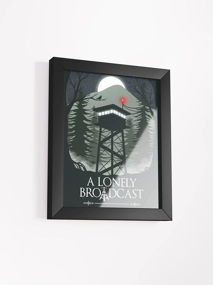 A Lonely Broadcast book cover poster (framed) product image (2)