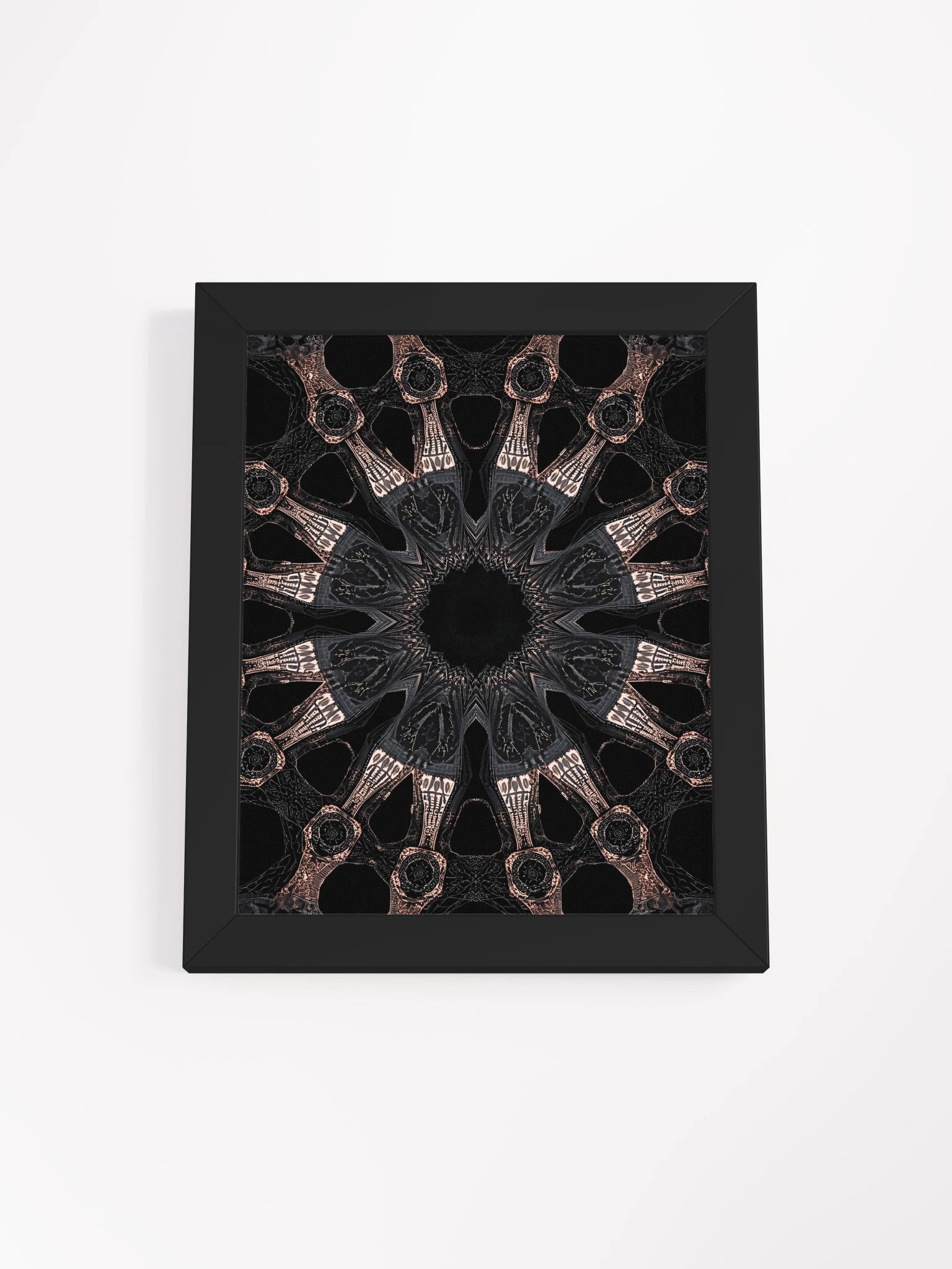 Digital Industrial Art: Abstract Symmetrical Wheel product image (1)