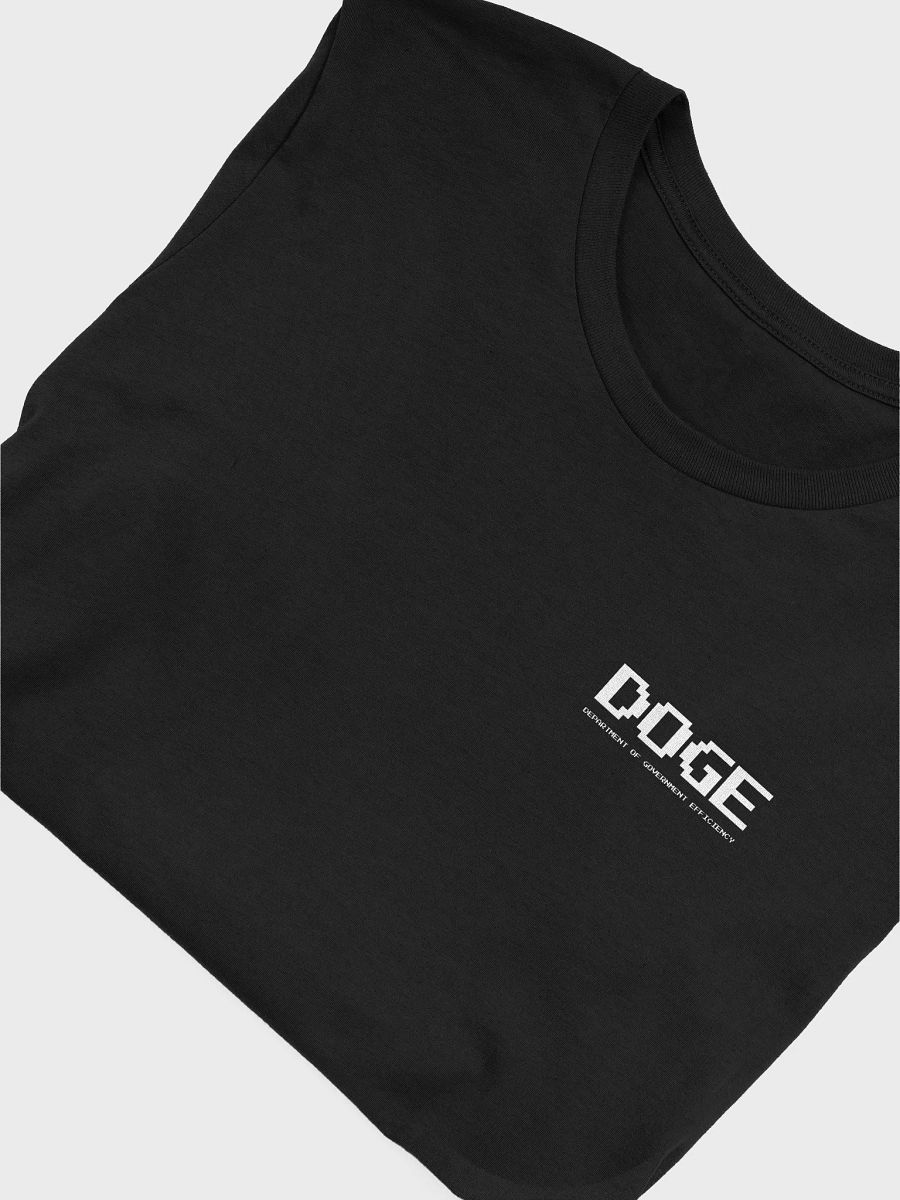 DOGE T-Shirt – Department of Government Efficiency | Pocket Logo Elon Musk Tee product image (5)