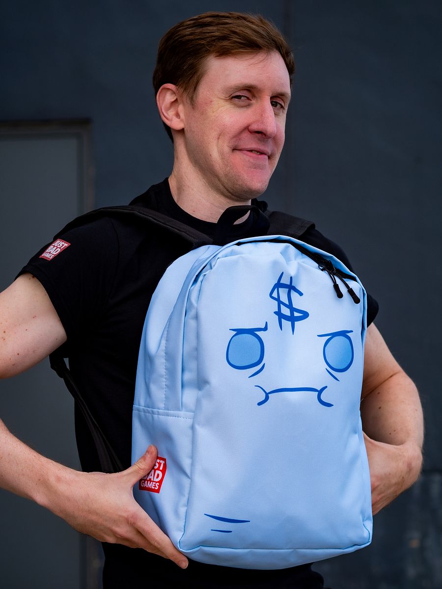 Blue Money Ghost Backpack product image (3)