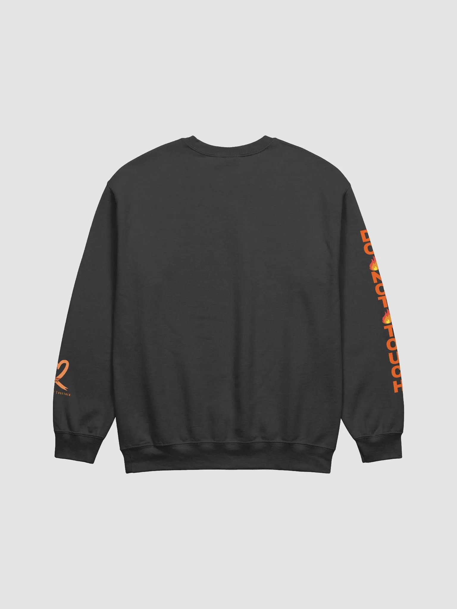 CRPS Warrior Bottom Ribbon Do Not Touch RIGHT Arm Crewneck Sweatshirt (Unisex) product image (3)