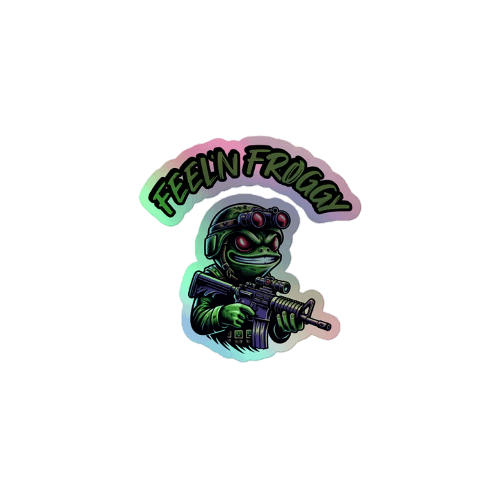 Feeling Froggy Sticker product image (1)