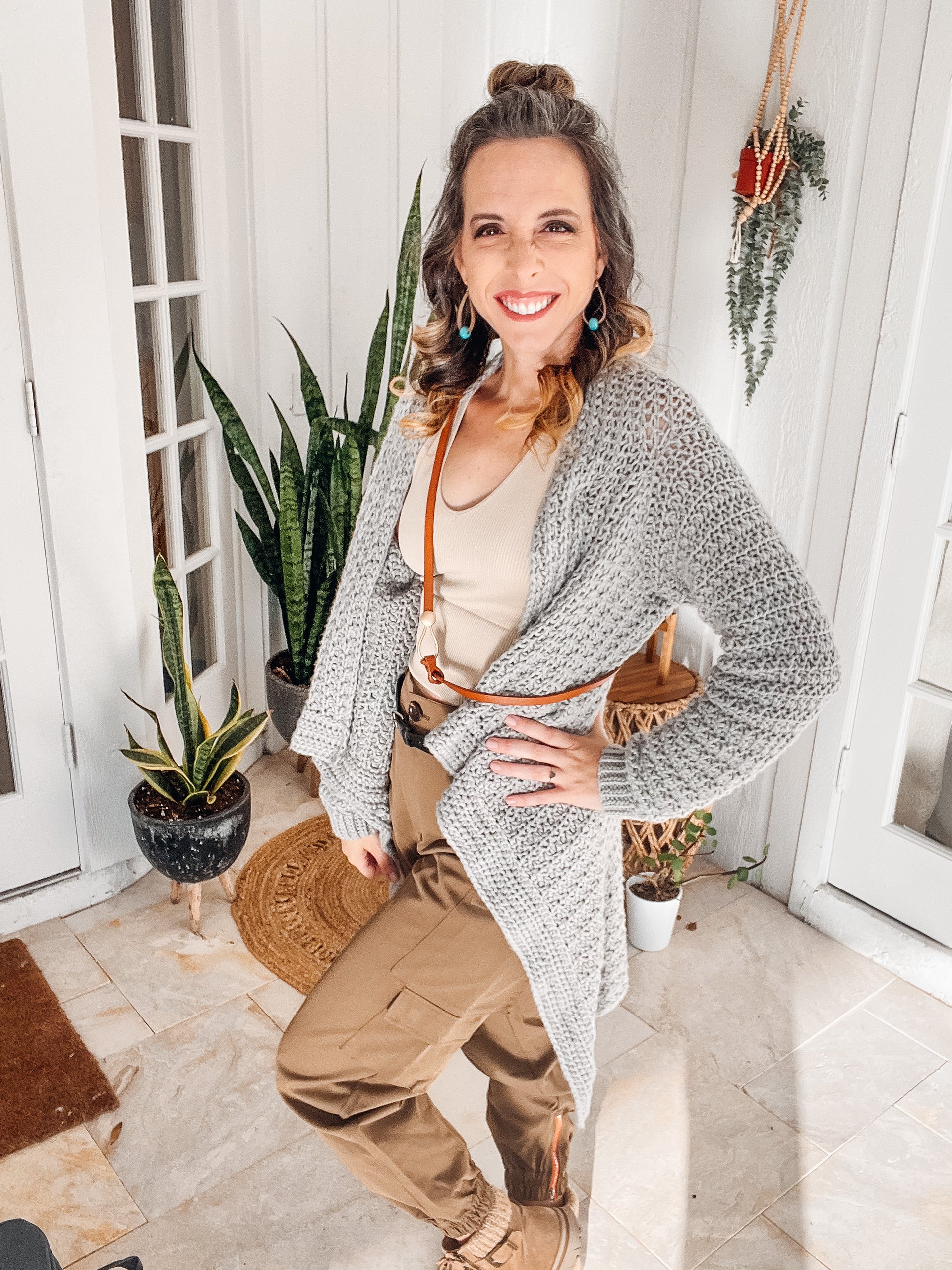Snuggle Puff Crochet Cardigan Pattern product image (5)