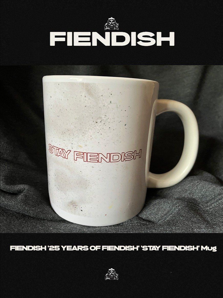 FIENDISH '25 YEARS OF FIENDISH' 'STAY FIENDISH' Mug product image (3)