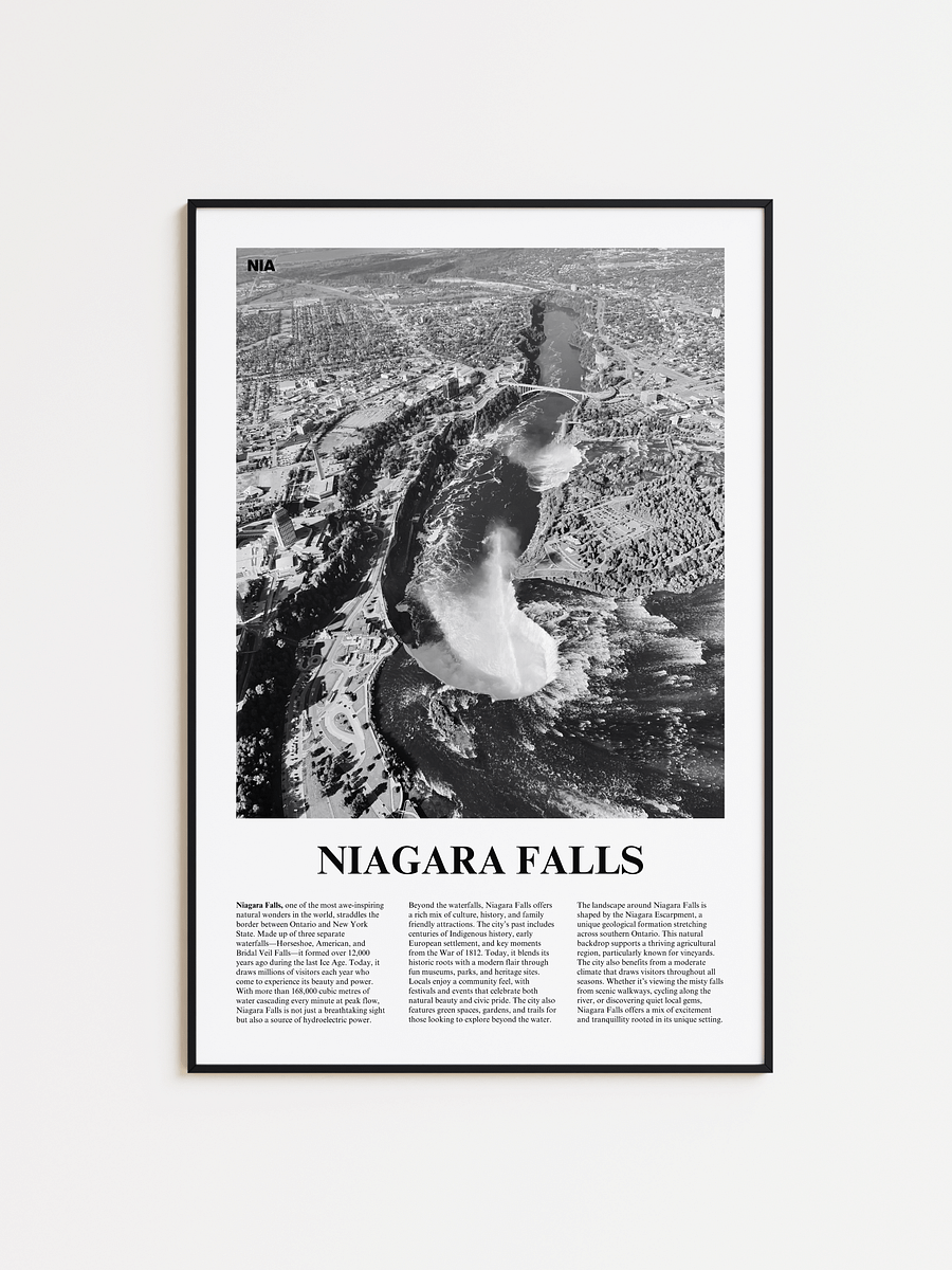 Niagara Falls 01 Newspaper Poster product image (1)