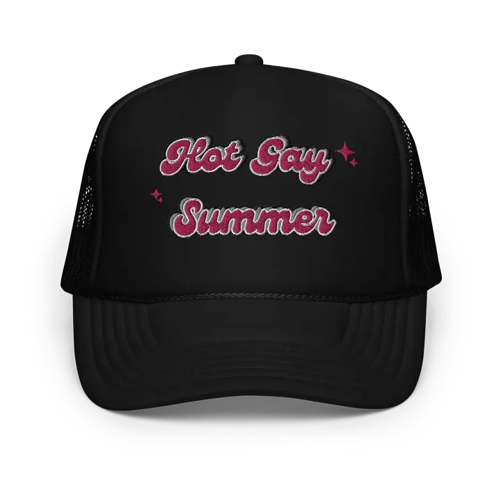 Starry Hot Gay Summer Foam Trucker Hat product image (1)